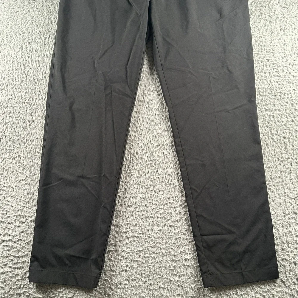 J.Lindeberg Pants Mens‎ 36x30 Black Slim Stretch Tech Chino Golf Performance